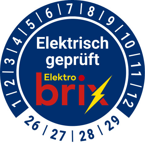 Prüfsiegel Elektro Brix